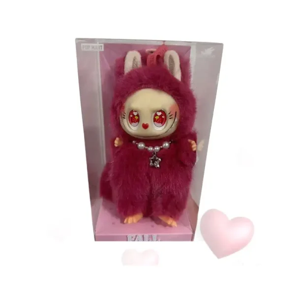 LABUBU Red Little Leader Rose Cat Card Trendy Toy DOLL CLOTHES KEYCHAIN MACARON COCA COLA - Image 3