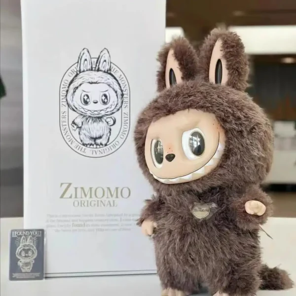 LABUBU 38cm Zimomo Archangel Leader Vinyl Doll Plush Doll Trendy Play Doll - Image 3