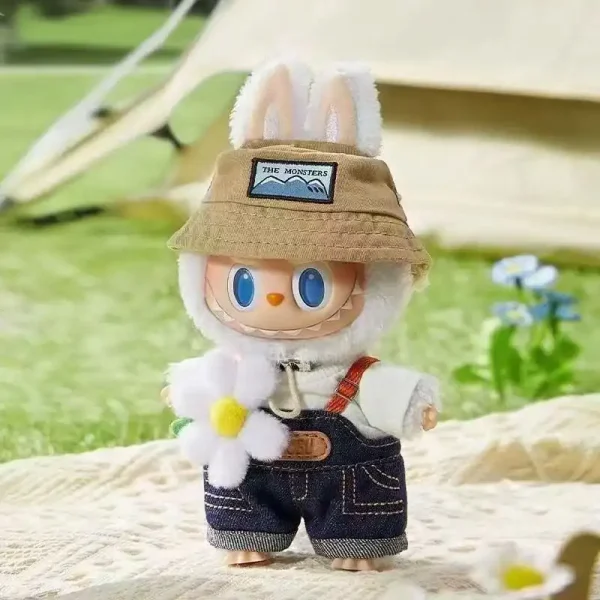 labubu  17cm Spring Wild at Home Vinyl Plush Doll  Doll Pendant Gift Giving - Image 3