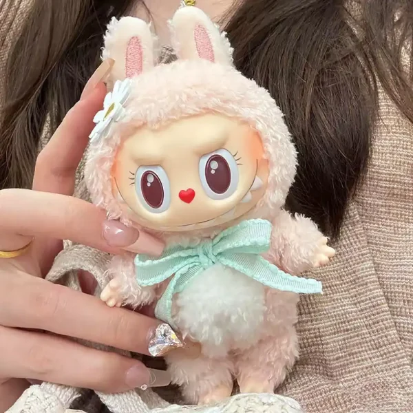 labubu  MOKOKO Sweetheart Sister Vinyl Plush Doll Trendy Play Doll Pendant - Image 6