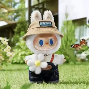 labubu  17cm Spring Wild at Home Vinyl Plush Doll  Doll Pendant Gift Giving