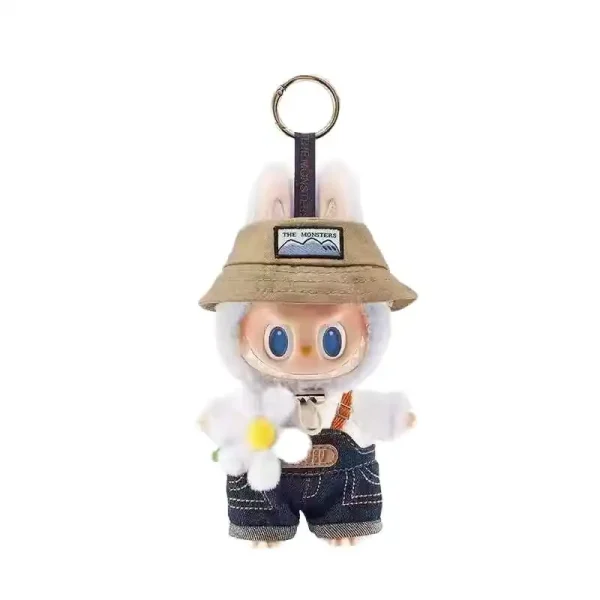 labubu  17cm Spring Wild at Home Vinyl Plush Doll  Doll Pendant Gift Giving - Image 8
