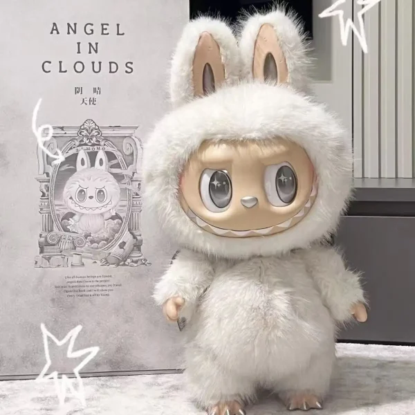 LABUBU 38cm Zimomo Archangel Leader Vinyl Doll Plush Doll Trendy Play Doll - Image 5